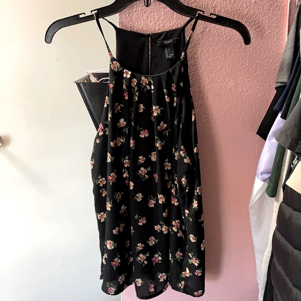 Floral Racerback